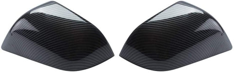Real Carbon Fiber Rear View Side Mirror Cover- Model S