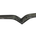 Real Carbon Fiber Middle Grille Mesh Trim Strip - Model S 14-18