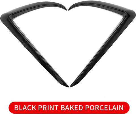 Front Fog Lamp Frame Cover  - Model 3 Primer Black