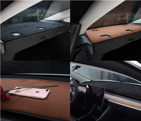 Dashboard instrumental sunscreen heat resistant  mats - MODEL 3
