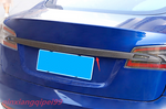 Dry Carbon Fiber Rear Trunk Tailgate Trim- Model S